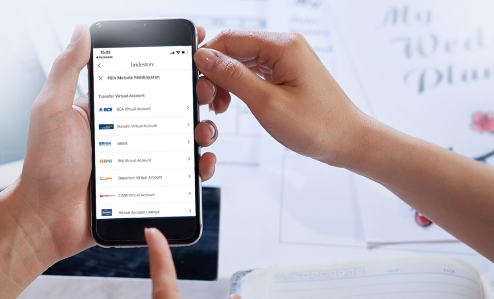 Sistem Pendistribusian Dana Andal dalam Platform Wedding Marketplace