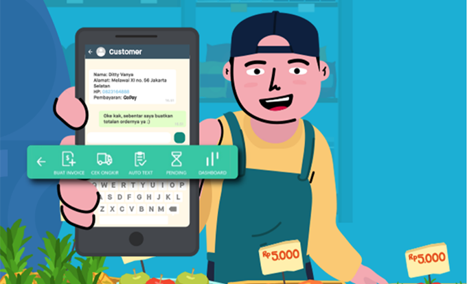 Kembangkan bisnis Anda secara online dengan cepat dan mudah dengan Selly