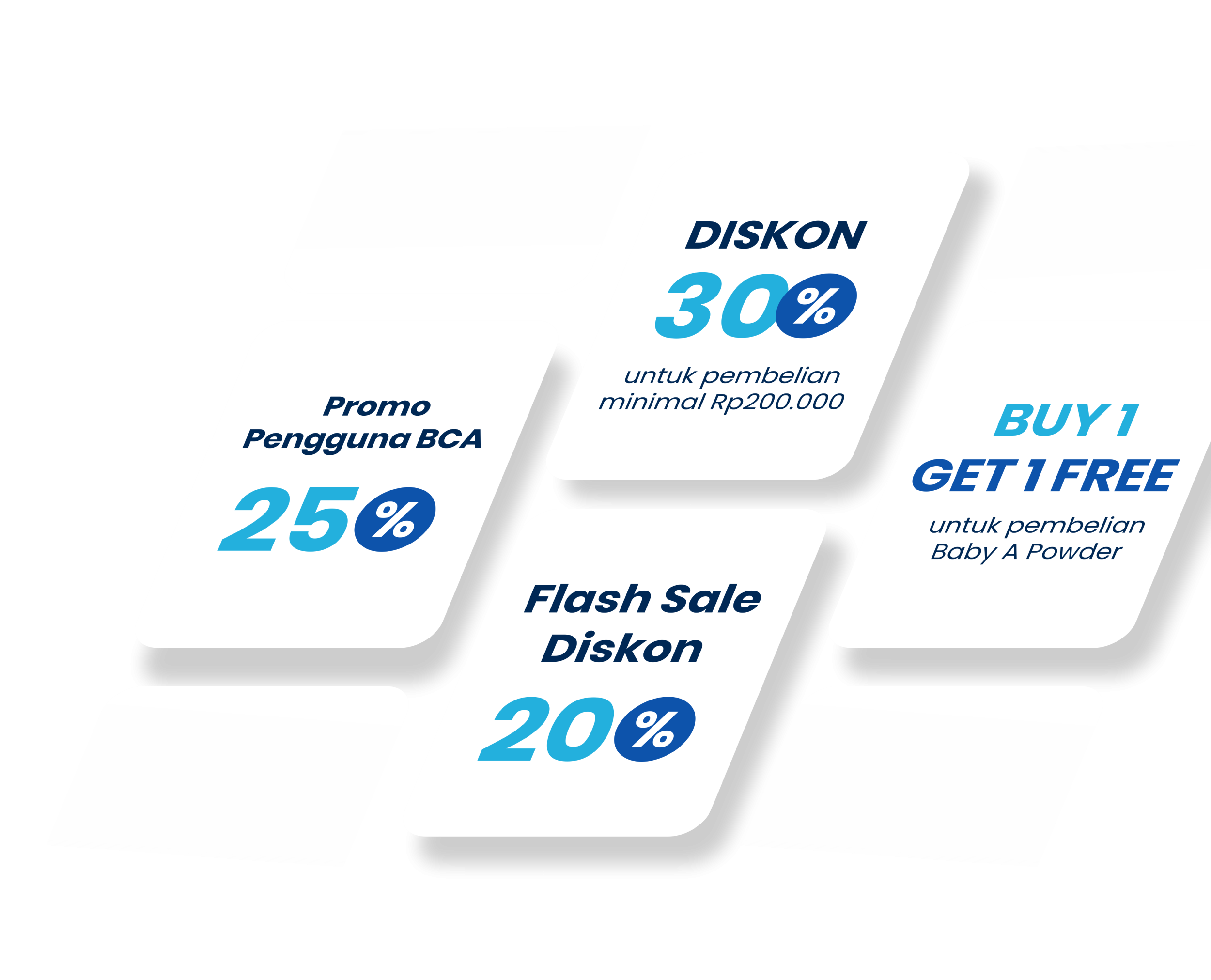 Customizable promo setup to fit your business needs