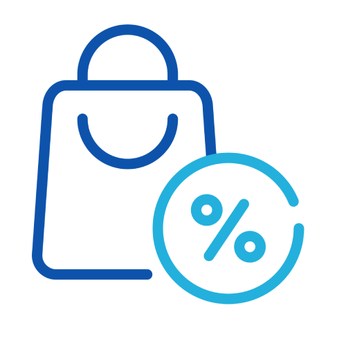 Discount with minimum purchase